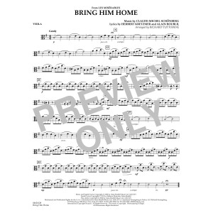 Bring Him Home (from Les Misérables) (arr. Richard Tuttobene) - Viola