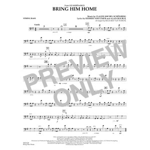 Bring Him Home (from Les Misérables) (arr. Richard Tuttobene) - String Bass