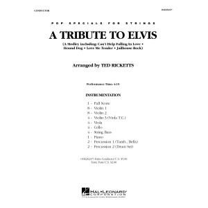 A Tribute To Elvis (arr. Ted Ricketts) - Full Score