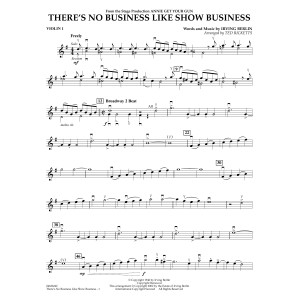 There's No Business Like Show Business (arr. Ted Ricketts) - Violin 1