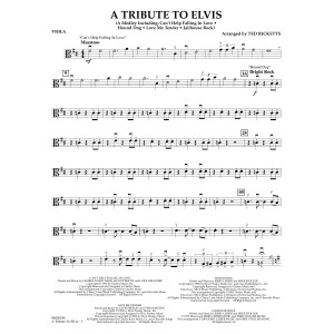 A Tribute To Elvis (arr. Ted Ricketts) - Viola