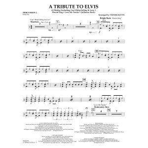 A Tribute To Elvis (arr. Ted Ricketts) - Percussion 2