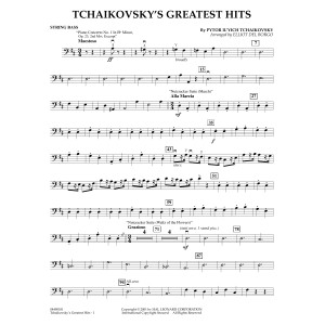 Tchaikovsky's Greatest Hits (arr. Elliot Del Borgo) - String Bass
