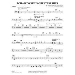 Tchaikovsky's Greatest Hits (arr. Elliot Del Borgo) - Timpani