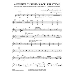 A Festive Christmas Celebration - Violin 2