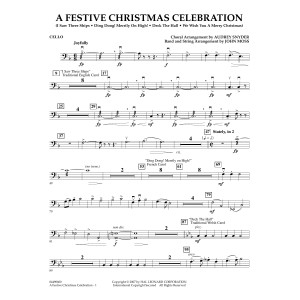 A Festive Christmas Celebration - Cello