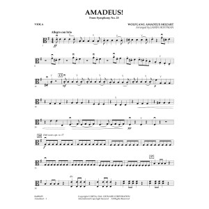 Amadeus! (arr. Jamin Hoffmann) - Viola