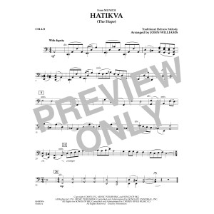 Hatikva (from Munich) (arr. John Williams) - Cello