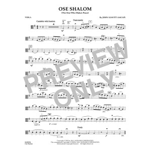 Ose Shalom (The One Who Makes Peace) - Viola