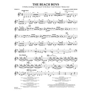 The Beach Boys (arr. John Moss) - Violin 2