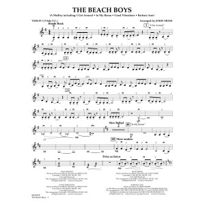The Beach Boys (arr. John Moss) - Violin 3 (Viola Treble Clef)
