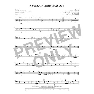 A Song of Christmas Joy (arr. Jon Paige) - Cello
