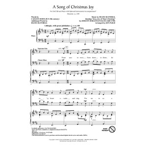 A Song Of Christmas Joy (arr. Jon Paige)