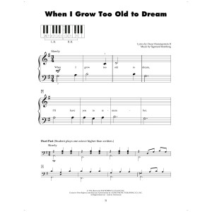 When I Grow Too Old To Dream