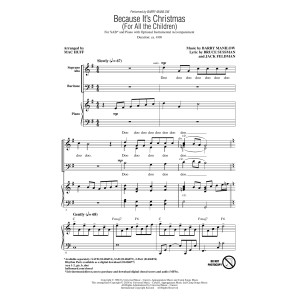 Because It's Christmas (For All the Children) (arr. Mac Huff)