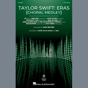 Taylor Swift: Eras (Choral Medley) (arr. Mark Brymer)