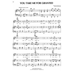 You Take Me For Granted