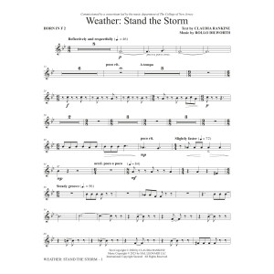 Weather: Stand The Storm (Chamber Ensemble) - Horn 2 in F