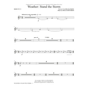 Weather: Stand The Storm (Chamber Ensemble) - Horn 3 in F