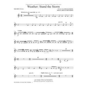 Weather: Stand The Storm (Chamber Ensemble) - Trumpet 2 in Bb