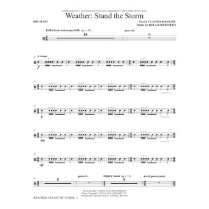 Weather: Stand The Storm (Chamber Ensemble) - Drum Set