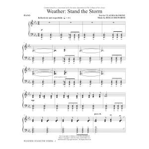 Weather: Stand The Storm (Chamber Ensemble) - Piano
