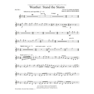 Weather: Stand The Storm (Full Orchestration) - Flute 1