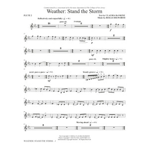Weather: Stand The Storm (Full Orchestration) - Flute 2