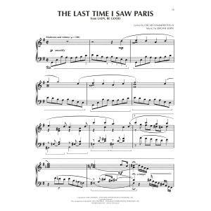 The Last Time I Saw Paris (arr. Dick Hyman)