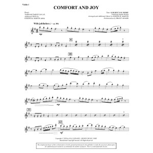 Comfort And Joy (Full Orchestra) - Violin 1