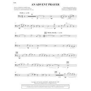 An Advent Prayer (Orchestra) - Cello
