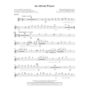 An Advent Prayer (Consort) - Flute