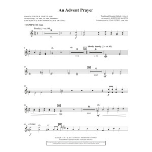 An Advent Prayer (Consort) - Bb Trumpet 1,2