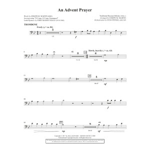 An Advent Prayer (Consort) - Trombone