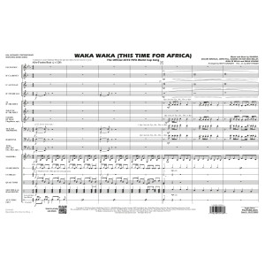 Waka Waka (This Time For Africa) (arr. Matt Conaway) - Conductor Score (Full Score)