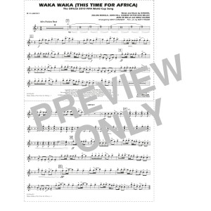 Waka Waka (This Time For Africa) (arr. Matt Conaway) - Bb Clarinet