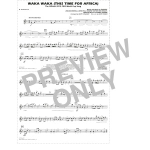 Waka Waka (This Time For Africa) (arr. Matt Conaway) - Bb Tenor Sax