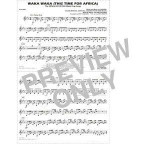 Waka Waka (This Time For Africa) (arr. Matt Conaway) - Marimba
