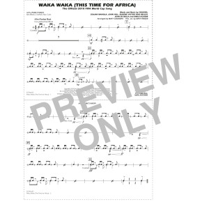 Waka Waka (This Time For Africa) (arr. Matt Conaway) - Aux Percussion