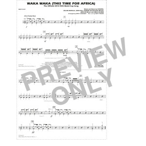 Waka Waka (This Time For Africa) (arr. Matt Conaway) - Drum Set