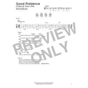 Good Riddance (Time Of Your Life)