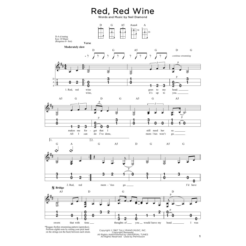 Red, Red Wine