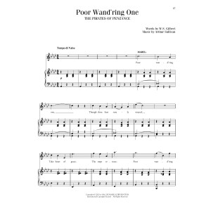 Poor Wand'ring One (from The Pirates Of Penzance)