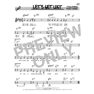 Let's Get Lost (Low Voice)