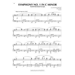 Symphony No. 1 In C Minor, Fourth Movement Excerpt