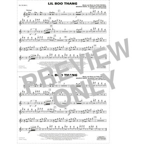 Lil Boo Thang (arr. Jay Bocook) - Flute/Piccolo