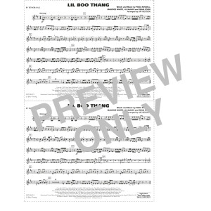 Lil Boo Thang (arr. Jay Bocook) - Bb Tenor Sax