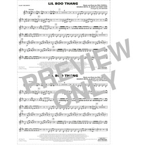 Lil Boo Thang (arr. Jay Bocook) - 3rd Bb Trumpet