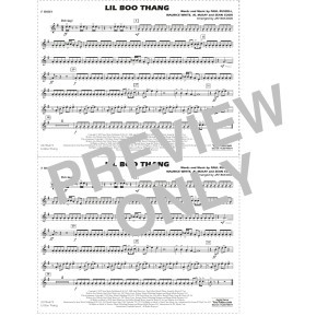 Lil Boo Thang (arr. Jay Bocook) - F Horn