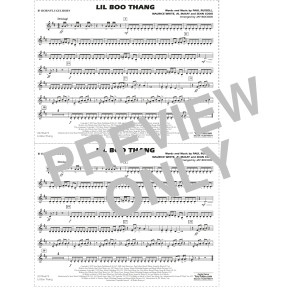 Lil Boo Thang (arr. Jay Bocook) - Bb Horn/Flugelhorn